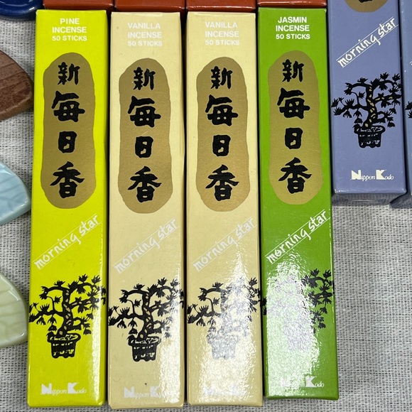 Morning Star Incense and Holder Lot -New and Unused - Picture 2 of 6